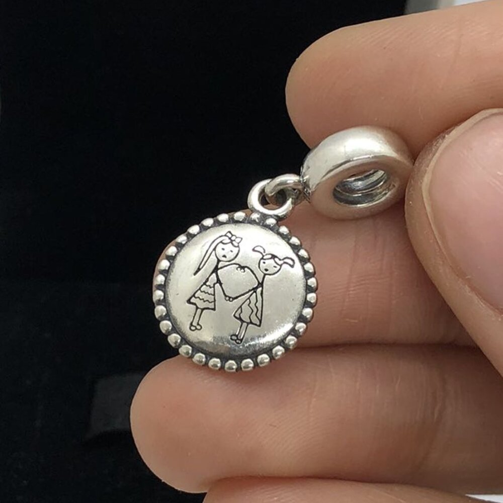 ✨🔥Pandora BFF best friend Exclusive Dangle Charm